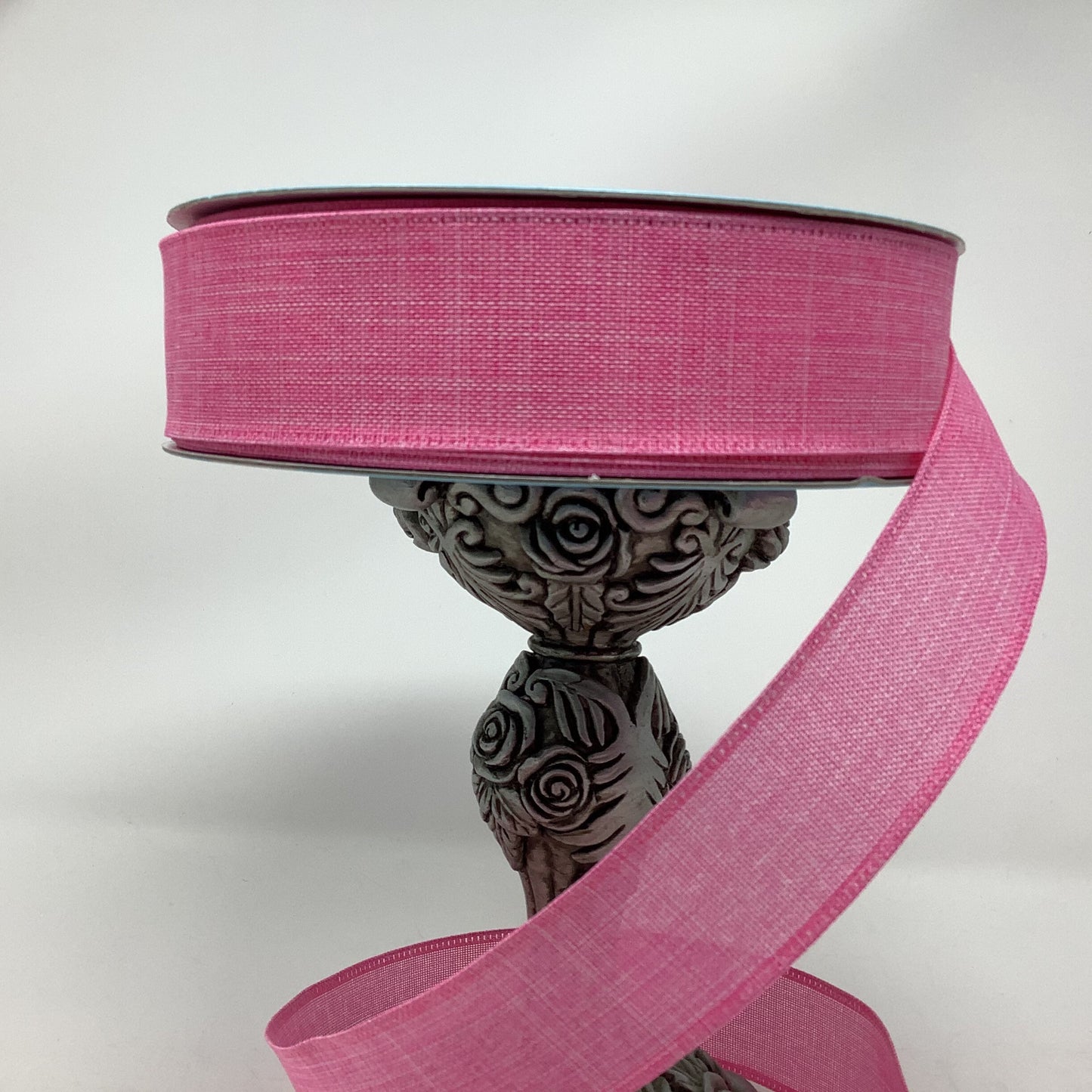 Wired Ribbon - Spring Ribbon - Pastel Colored Ribbon - Pink Ribbon - 1.5” x 5 yards - All Occasion Ribbon - Easter Ribbon