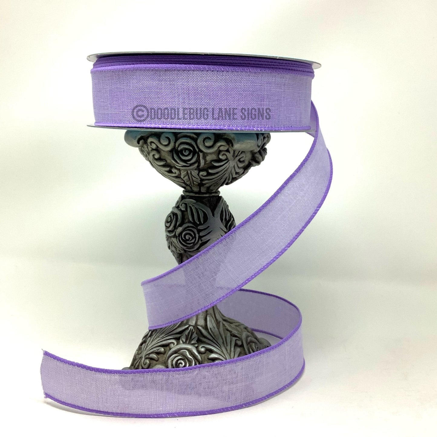 Wired Ribbon - Spring Ribbon - Easter Ribbon - Lavender Ribbon - 1.5” x 5 yards - All Occasion Ribbon