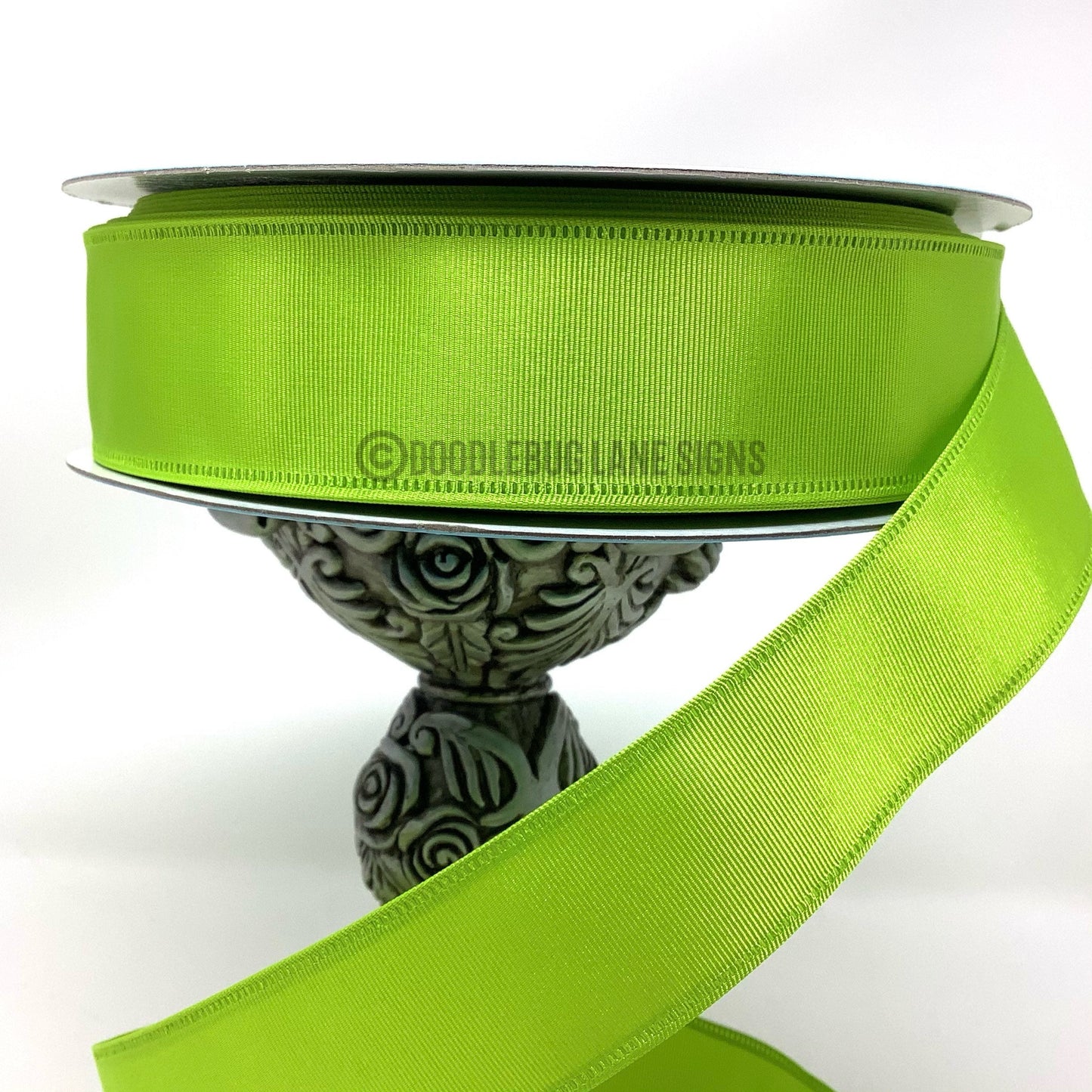 Wired Ribbon - Spring Ribbon - Easter Ribbon - St Patrick’s Day Ribbon - 1.5” x 5 yards - Satin Ribbon