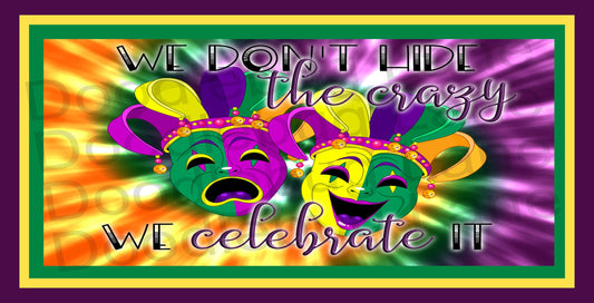 Mardi Gras Wreath Sign - Metal Wreath Sign - Mardi Gras Masks - Mardi Gras Decor - Rectangle Sign