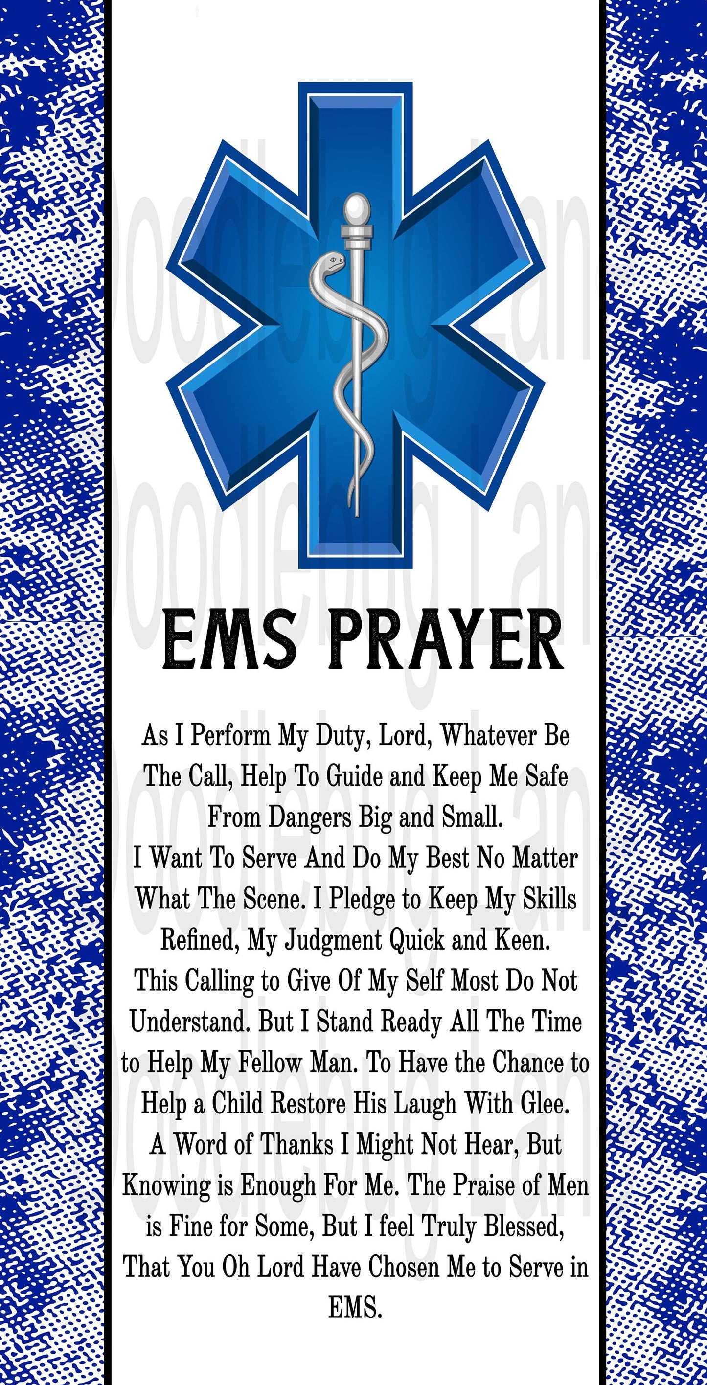 Ems Wreath Sign - Ems Wreath - Ems Decor - First Responders - Metal Wreath Sign - Ems Prayer