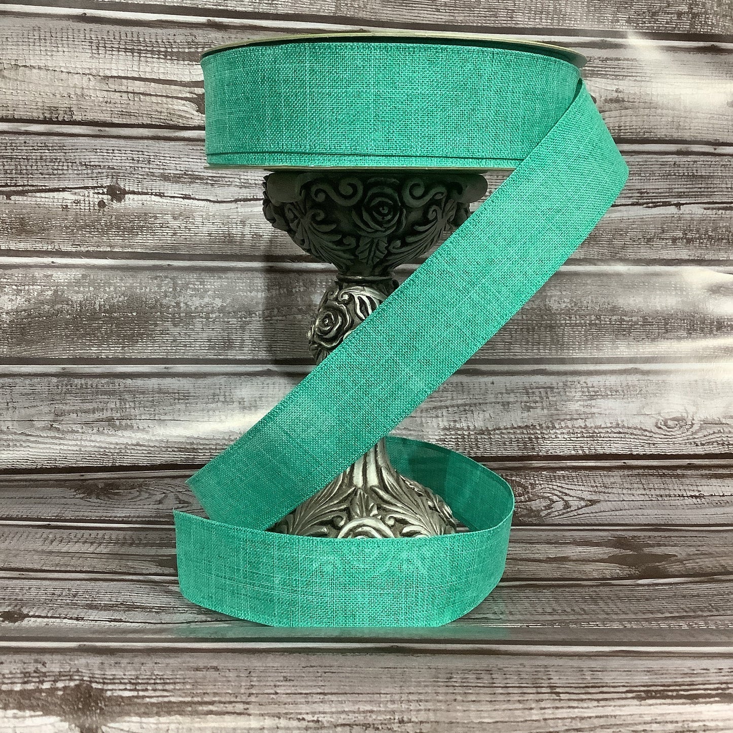 Wired Ribbon - All Occasion Ribbon - Teal Ribbon - 1.5" x 5 yards